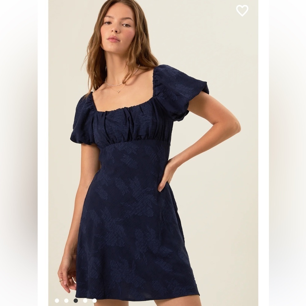 New with tags Altar’d state lunar jacquard floral dress